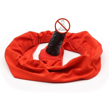 PU Leather Panties with Silicone Dildo / Adult Vaginal Plug for Women / Anal Sex Toy For Couples - EVE's SECRETS